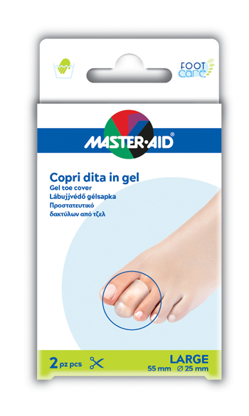COPRI DITA MASTER-AID FOOTCARE IN GEL LARGE 2 PEZZI C2 - famajoy.it