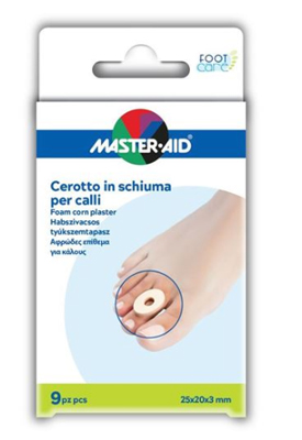 CEROTTO CALLI MASTER-AID FOOTCARE IN SCHIUMA PU 3 MM 9 PEZZI B9 - famajoy.it