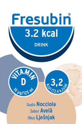 FRESUBIN 3,2 KCAL DRINK NOCCIOLA 4 X 125 ML - famajoy.it