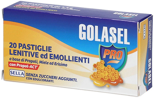 GOLASEL PRO 20 PASTIGLIE MIELE - famajoy.it