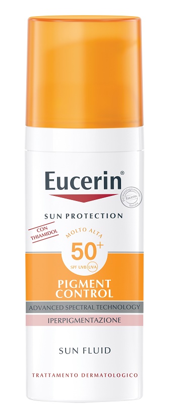 EUCERIN SUN PROTECTION SPF 50+ PIGMENT CONTROL SUN FLUID 50 ML - famajoy.it