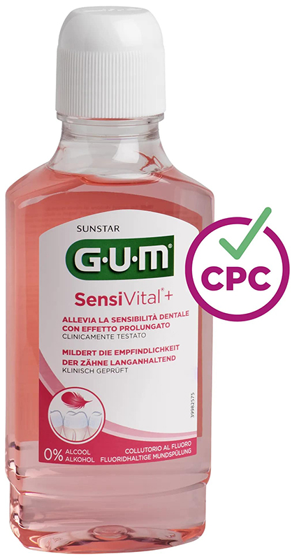 GUM SENSIVITAL + COLLUTORIO 300 ML - famajoy.it