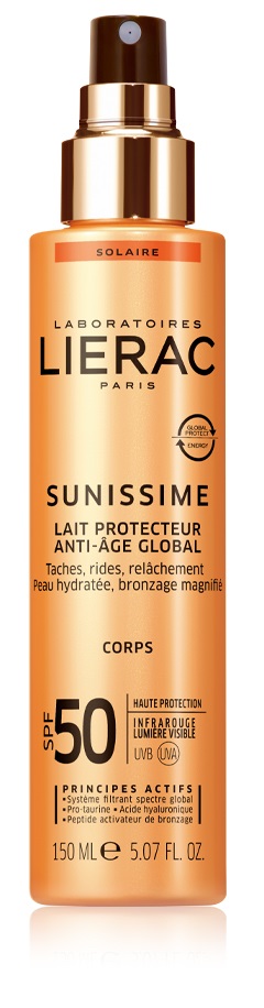 LIERAC SUNISSIME LATTE CORPO SPF50+ 150 ML - famajoy.it