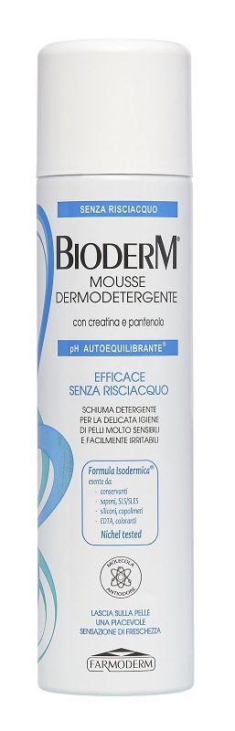 BIODERM MOUSSE DERMODETERGENTE 400 ML - famajoy.it