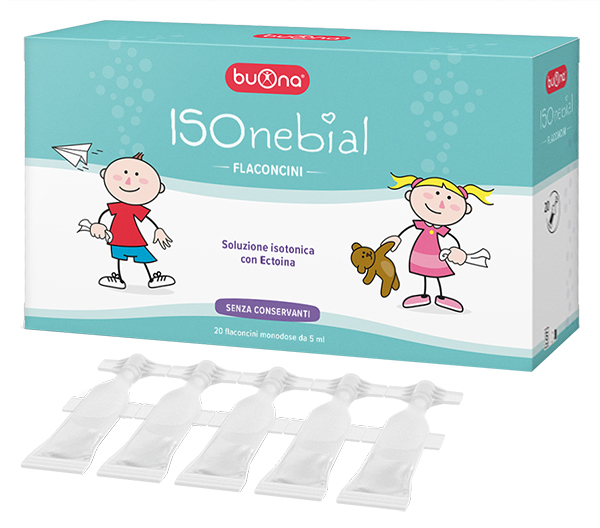 ISONEBIAL FLACONCINI SOLUZIONE ISOTONICA 0,9% CON AGGIUNTA DI ECTOINA 20X5 ML - famajoy.it