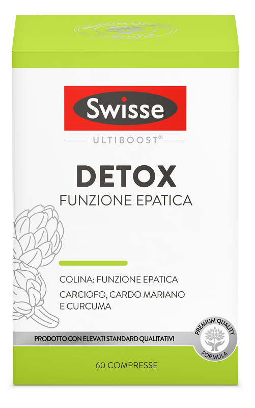SWISSE DETOX FUNZIONE EPATICA 60 COMPRESSE - famajoy.it