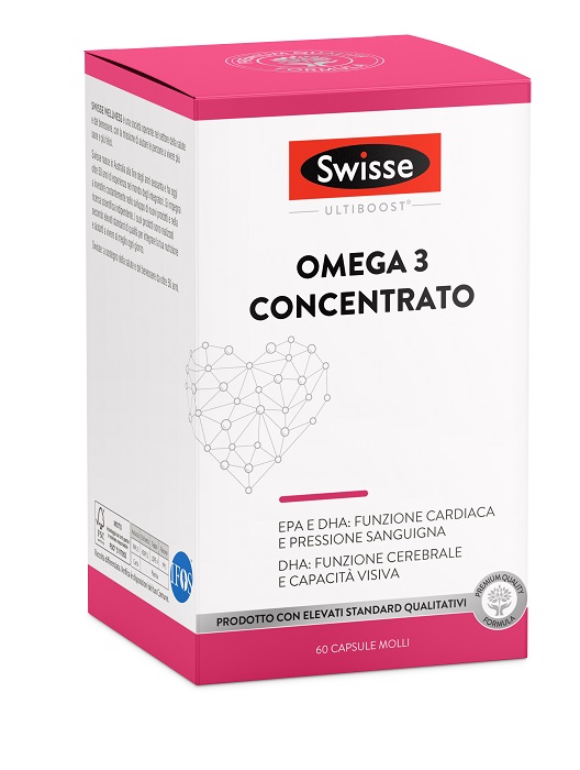 SWISSE OMEGA 3 CONCENTRATO 60 CAPSULE - famajoy.it
