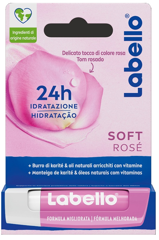 LABELLO SOFT ROSE 5,5 ML - famajoy.it