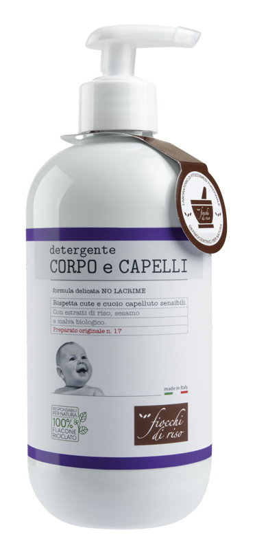 FIOCCHI DI RISO DETERGENTE CAPELLI E CORPO 400 ML - famajoy.it