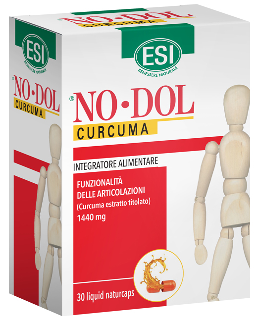 ESI NO DOL CURCUMA 30 NATURCAPS LIQUID - famajoy.it