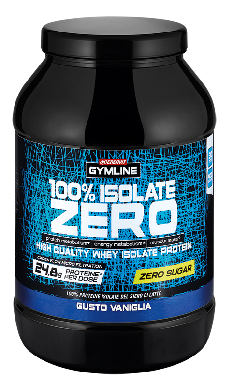 GYMLINE 100% WHEY ISO ZERO VANIGLIA 900 G - famajoy.it