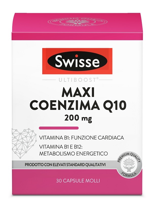SWISSE MAXI COENZIMA Q10 200 MG 30 CAPSULE - famajoy.it