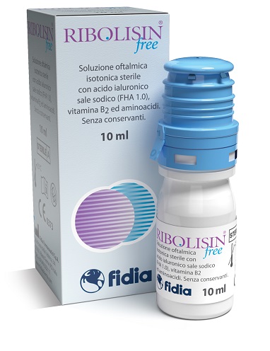 COLLIRIO SOLUZIONE OFTALMICA RIBOLISIN FREE 10 ML - famajoy.it