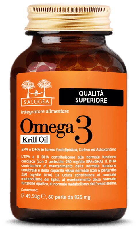 SALUGEA OMEGA 3 KRILL OIL 60 PERLE - famajoy.it
