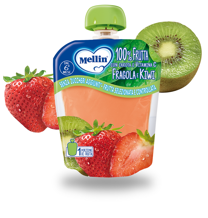 MELLIN POUCH FRAGOLA KIWI 90 G - famajoy.it