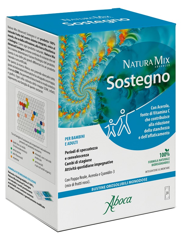NATURA MIX ADVANCED SOSTEGNO OROSOLUBILE 20 BUSTINE - famajoy.it