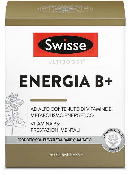 SWISSE ENERGIA B+ 50 COMPRESSE - famajoy.it
