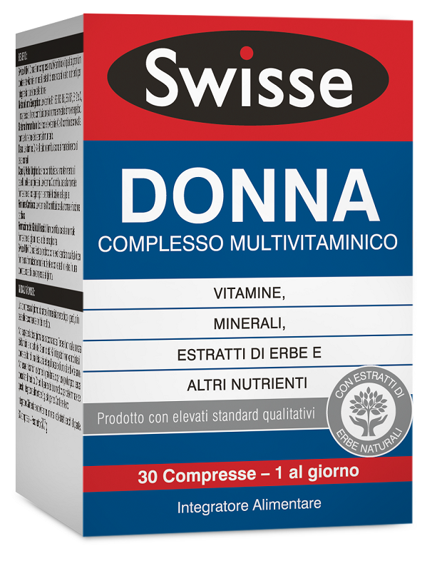 SWISSE MULTIVITAMINICO DONNA 30 COMPRESSE - famajoy.it