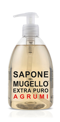 SAPONE DEL MUGELLO LIQUIDO EXTRA PURO AGRUMI 500 ML - famajoy.it