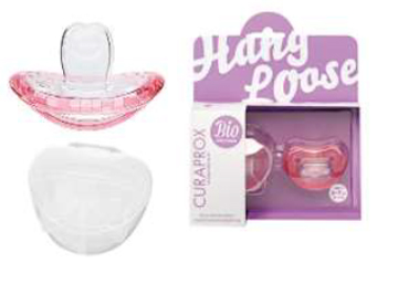 CURAPROX BABY SUCCHIETTO 2 PEZZI TG 0 COLORE ROSA + SCATOLA PER IGIENIZZAZIONE - famajoy.it