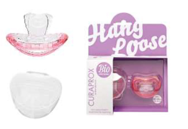 CURAPROX BABY SUCCHIETTO 2 PEZZI TG 2 COLORE ROSA + SCATOLA PER IGIENIZZAZIONE - famajoy.it