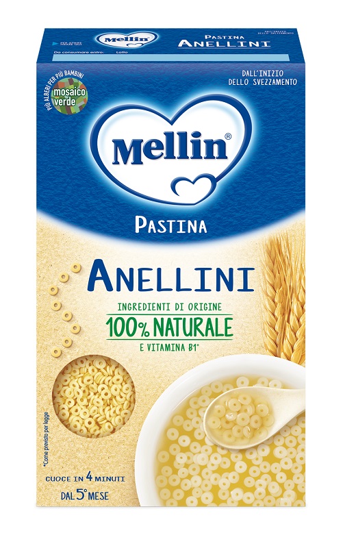 MELLIN PASTA ANELLINI 500 G - famajoy.it