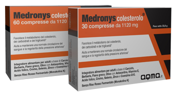 MEDRONYS COLESTEROLO 60 COMPRESSE - famajoy.it