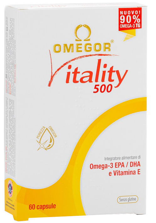 OMEGOR VITALITY 500 60 CAPSULE - famajoy.it