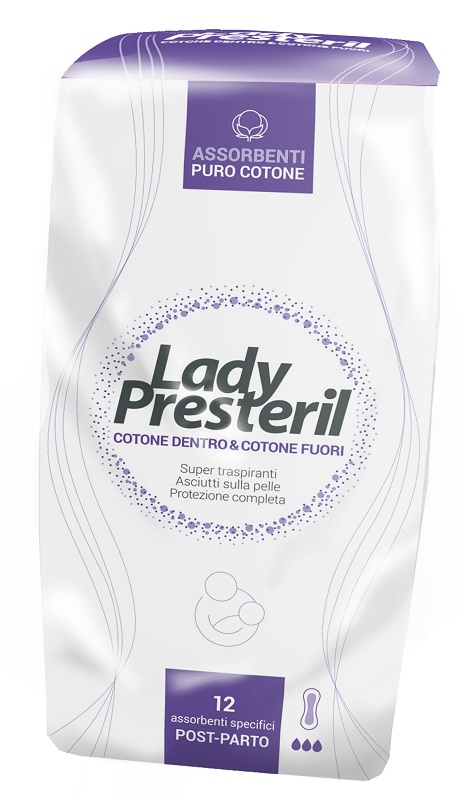 LADY PRESTERIL POSTPARTO 12 PEZZI - famajoy.it