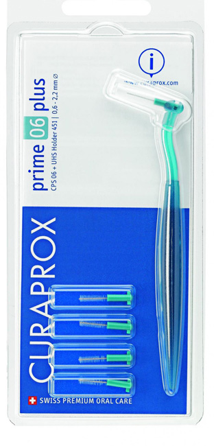 CURAPROX CPS PRIME CPS 06 CON 5 SCOVOLINI + SUPPORTO - famajoy.it