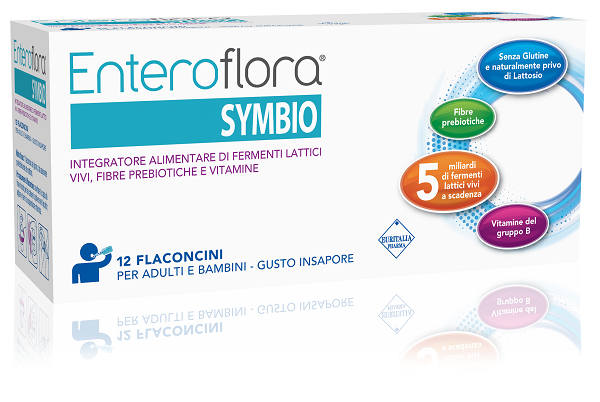 ENTEROFLORA SYMBIO 12 FLACONCINI DA 10 ML - famajoy.it