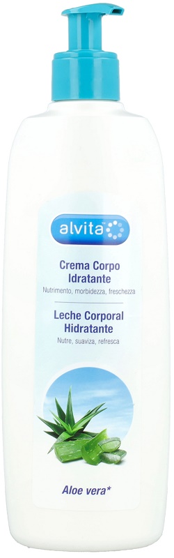 ALVITA CREMA CORPO IDRATANTE ALOE 400 ML - famajoy.it