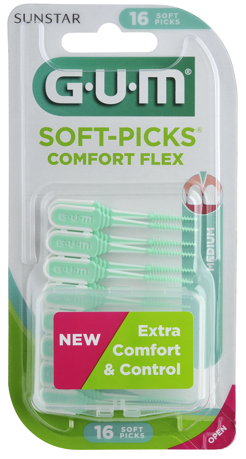 GUM SOFT PICK COMFORT FLEX SCOVOLINO INTERDENTALE 40 PEZZI - famajoy.it