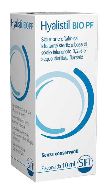 GOCCE OCULARI HA 0,2% E ACQUE DISTILLATE HYALISTIL BIO PF FRUTTI ROSSI 10 ML - famajoy.it