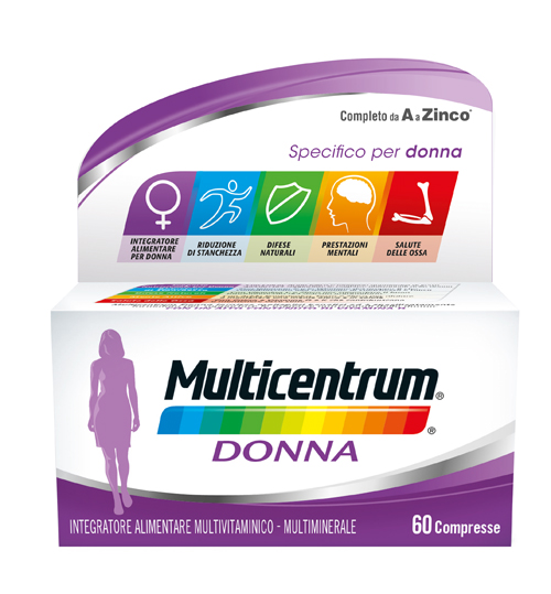 MULTICENTRUM DONNA 60 COMPRESSE - famajoy.it