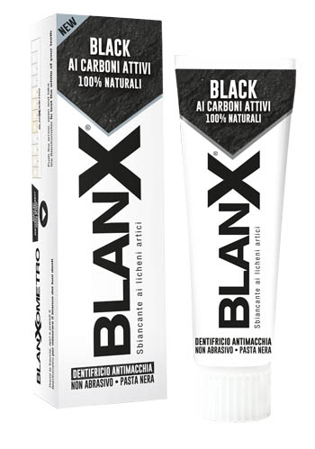 BLANX BLACK CARBONE 75 ML - famajoy.it