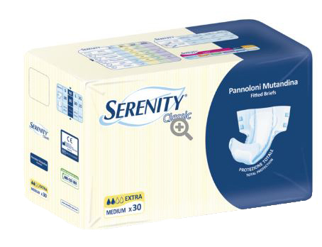 SERENITY PANNOLONE A MUTANDINA CLASSIC EXTRA XL 15 PEZZI - famajoy.it