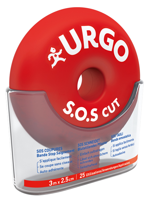 BENDA URGO SOS CUT 3X2,5CM - famajoy.it