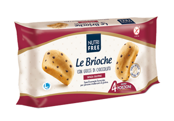 NUTRIFREE LE BRIOCHE GOCCE DI CIOCCOLATO 200 G - famajoy.it