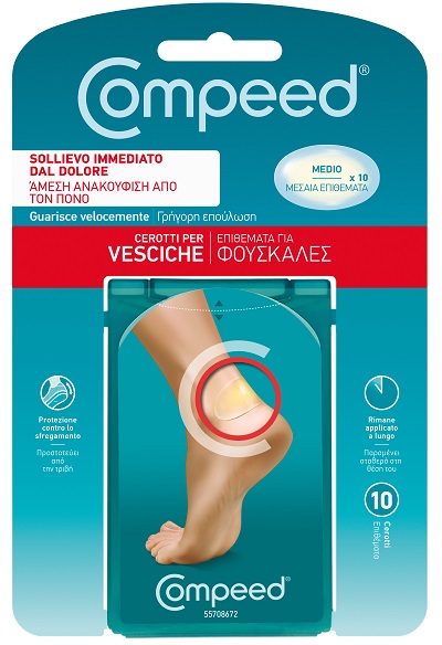 COMPEED CEROTTO VESCICHE MEDIO 10 PEZZI - famajoy.it