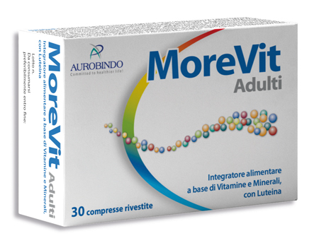 MOREVIT ADULTI 30 COMPRESSE - famajoy.it