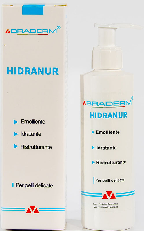 HIDRANUR 200 ML BRADERM - famajoy.it