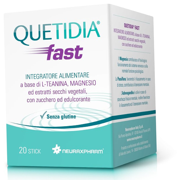 QUETIDIA FAST 20 STICK - famajoy.it