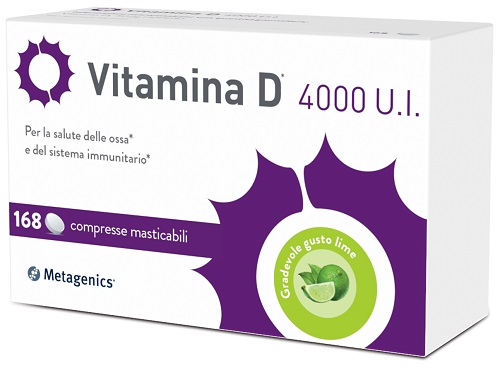 VITAMINA D 4000UI 168 COMPRESSE MASTICABILI - famajoy.it