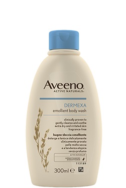AVEENO BABY DERMEXA BAGNO DOCCIA 300 ML - famajoy.it
