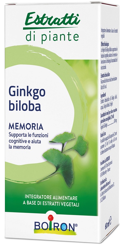 GINKGO BILOBA ESTRATTO IDROALCOLICO 60 ML - famajoy.it