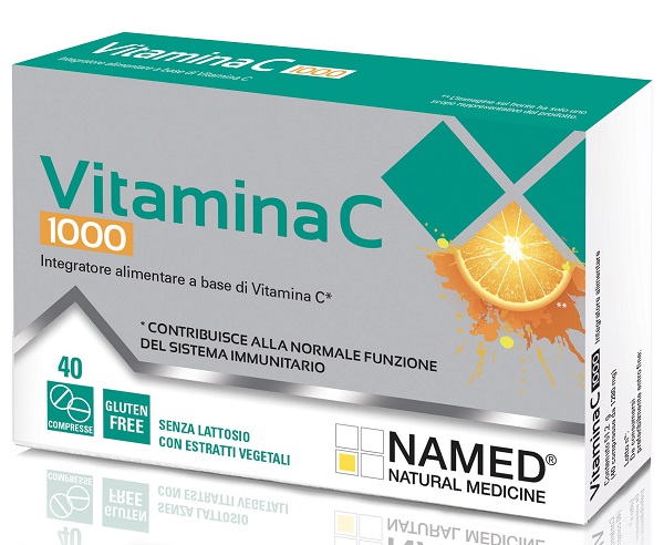 VITAMINA C 1000 40 COMPRESSE - famajoy.it