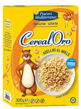 PIACERI MEDITERRANEI CEREALORO ANELLINI MIELE 300 G - famajoy.it