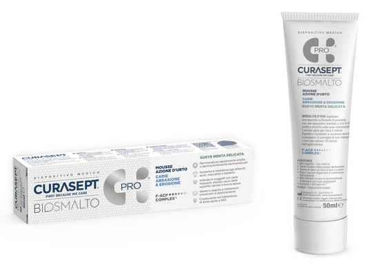 CURASEPT BIOSMALTO MOUSSE CARIE MENTA 50 ML - famajoy.it