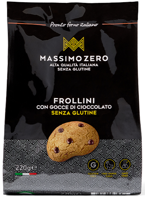 MASSIMO ZERO FROLLINI GOCCE CIOCCOLATO 220 G - famajoy.it